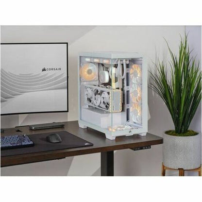 Boîtier PC moyen-tour Corsair 3500X - Blanc CC-9011277-WW