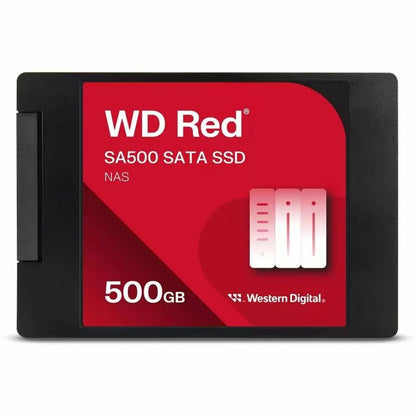 WD Red SA500 WDS500G1R0A-68A4W0 500 GB Solid State Drive - 2.5" Internal - SATA (SATA/600) WDS500G1R0A-68A4W0