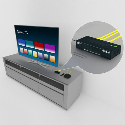 Mini-switch Gigabit à 8 ports TRENDnet, TEG-S80g, technologie GREENnet, conforme NDAA + TAA, commutateur réseau Ethernet de bureau en métal, 8 ports Gigabit, sans ventilateur, protection à vie, noir TEG-S80G