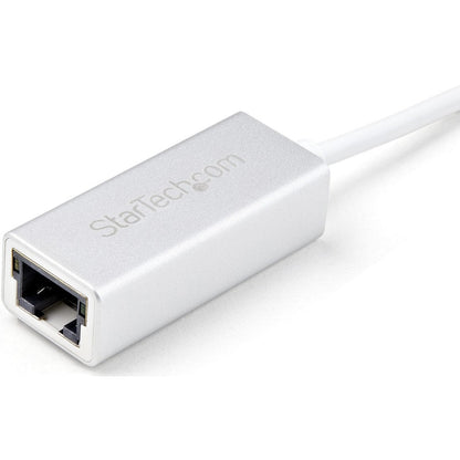 Adaptateur réseau USB 3.0 vers Gigabit StarTech.com - Argent - Design élégant en aluminium Idéal pour MacBook, Chromebook ou tablette USB31000SA