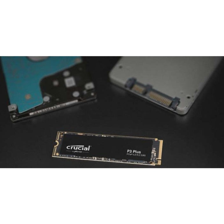 Disque SSD Crucial P3 Plus CT1000P3PSSD8 1 To - M.2 2280 interne - PCI Express NVMe (PCI Express NVMe 4.0 x4) CT1000P3PSSD8
