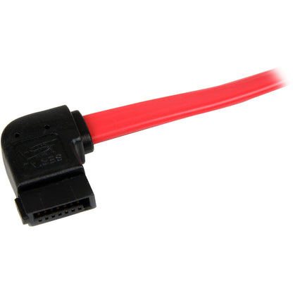 Câble SATA vers SATA coudé côté gauche de 45,7 cm StarTech.com SATA18LSA1