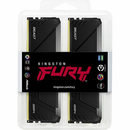 Kit de mémoire Kingston FURY Beast 64 Go (4 x 16 Go) DDR4 SDRAM KF432C16BB12AK4/64