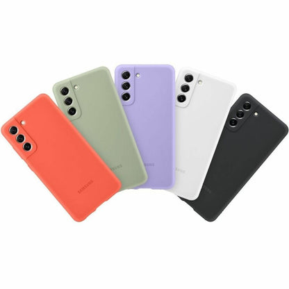 Coque en silicone pour Samsung Galaxy S21 FE 5G EF-PG990TPEGCA