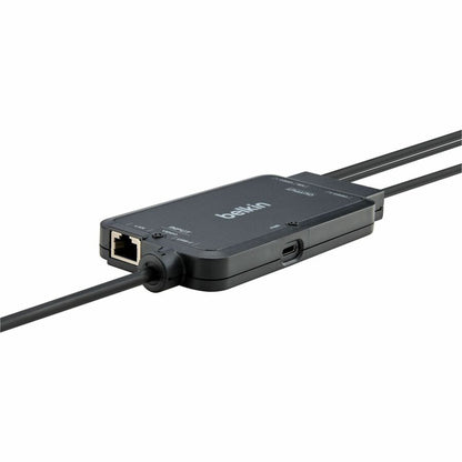 Station d'accueil KVM Belkin TAA USB-C vers (2) câbles DP/USB-B avec RJ45 et alimentation F1DN2CCBL-CPN6T