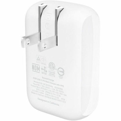 Belkin BoostCharge Dual Wall Charger 42W WCB009dq1MWH-B6