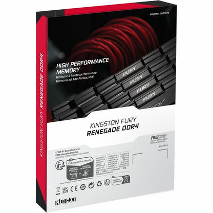 Kit de mémoire Kingston FURY Renegade 16 Go (2 x 8 Go) DDR4 SDRAM KF436C16RB2K2/16