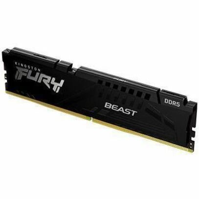 Kingston 32 Go (2 x 16 Go) DDR5 6 000 MT/s CL30 FURY Beast Noir XMP KF560C30BBK2-32