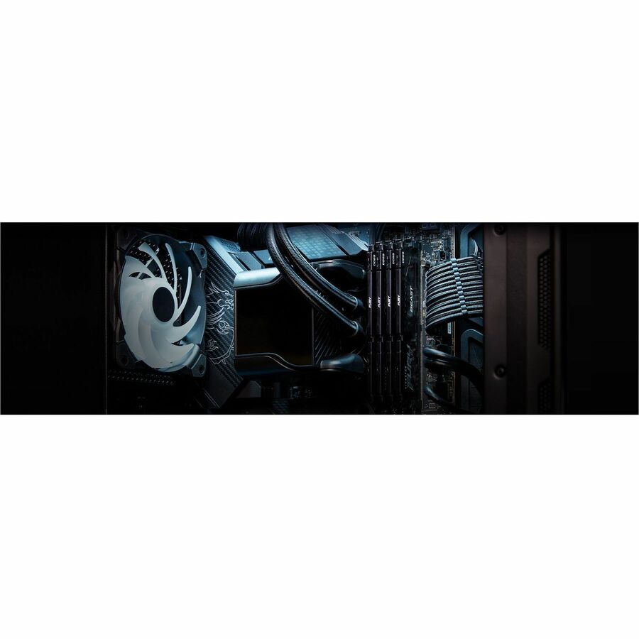 Kingston 32 Go (2 x 16 Go) DDR5 6 000 MT/s CL30 FURY Beast Noir XMP KF560C30BBK2-32