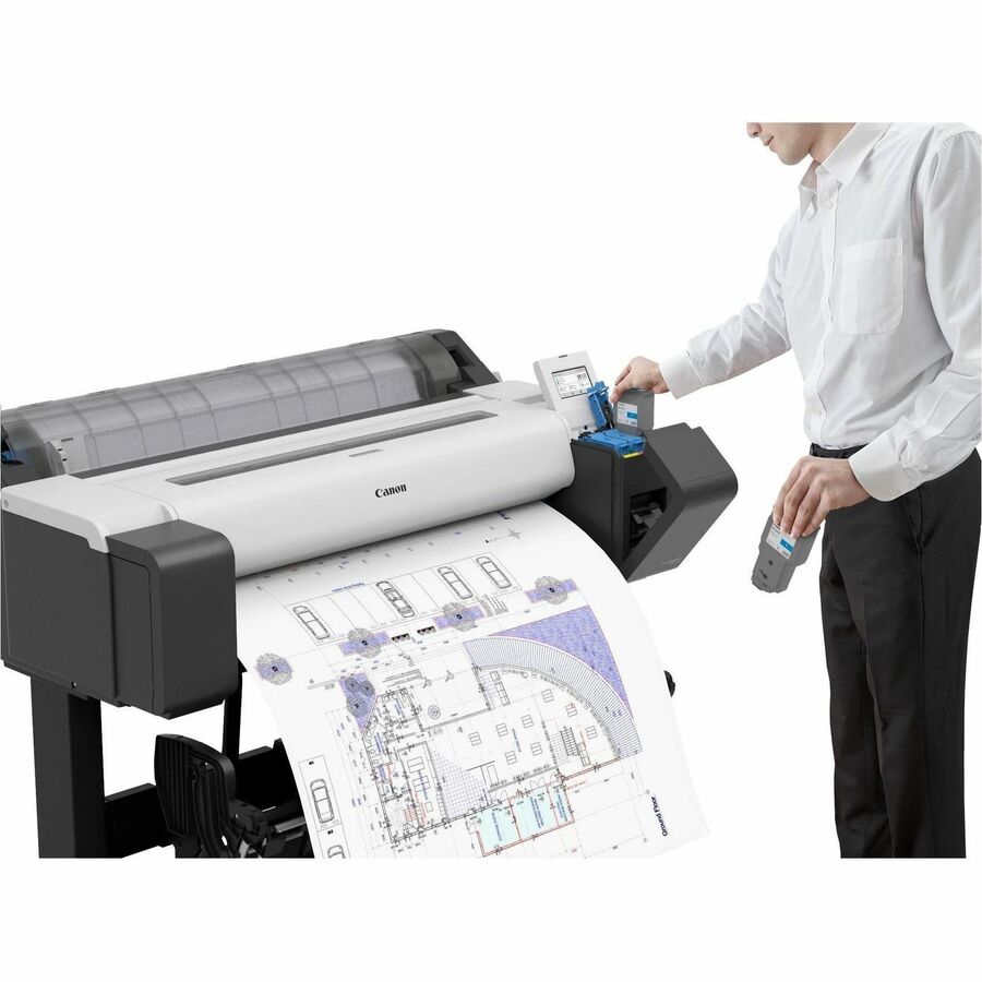 Imprimante jet d'encre grand format Canon imagePROGRAF TM-355 MFP Z36 - Comprend un scanner et une imprimante - Largeur d'impression de 36 po - Couleur 6244C012AA
