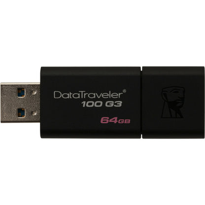 Clé USB Kingston DataTraveler 100 G3 DT100G3/64 Go-2P
