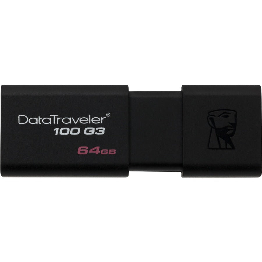 Clé USB Kingston DataTraveler 100 G3 DT100G3/64 Go-2P