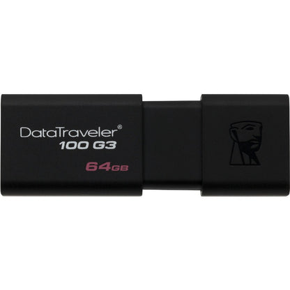 Clé USB Kingston DataTraveler 100 G3 DT100G3/64 Go-2P