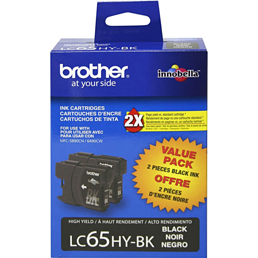 Cartouche d'encre d'origine Brother LC652PKS LC652PKS
