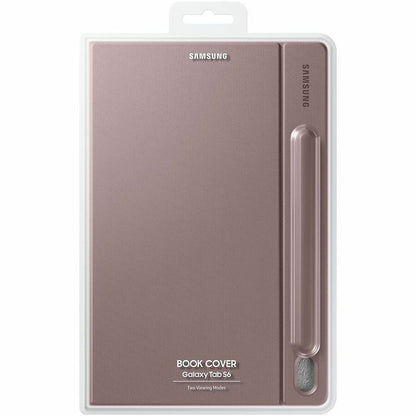 Étui de transport Samsung EF-BT860 (pliable en livre) pour tablette PC Samsung Galaxy Tab S6 - Marron EF-BT860PAEGCA