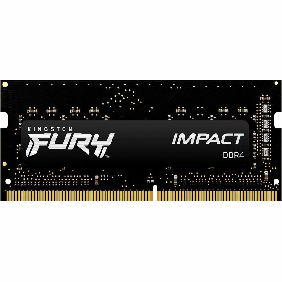 Kingston 16 Go (2 x 8 Go) DDR4 3 200 MT/s CL20 FURY Impact Noir PnP KF432S20IBK2/16R