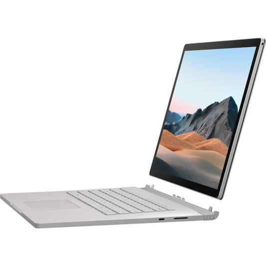 Microsoft Surface Book 3 13,5" Écran tactile détachable 2 en 1 Notebook - Intel Core i7 10e génération i7-1065G7 - 16 Go - SSD 256 Go - Platinum TMX-00001