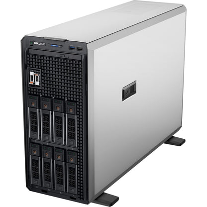 Serveur tour Dell EMC PowerEdge T350 4,5U - 1 x Intel Xeon E-2314 2,80 GHz - 8 Go de RAM - 480 Go de SSD - Contrôleur Serial ATA, Serial Attached SCSI (SAS) XR3JC