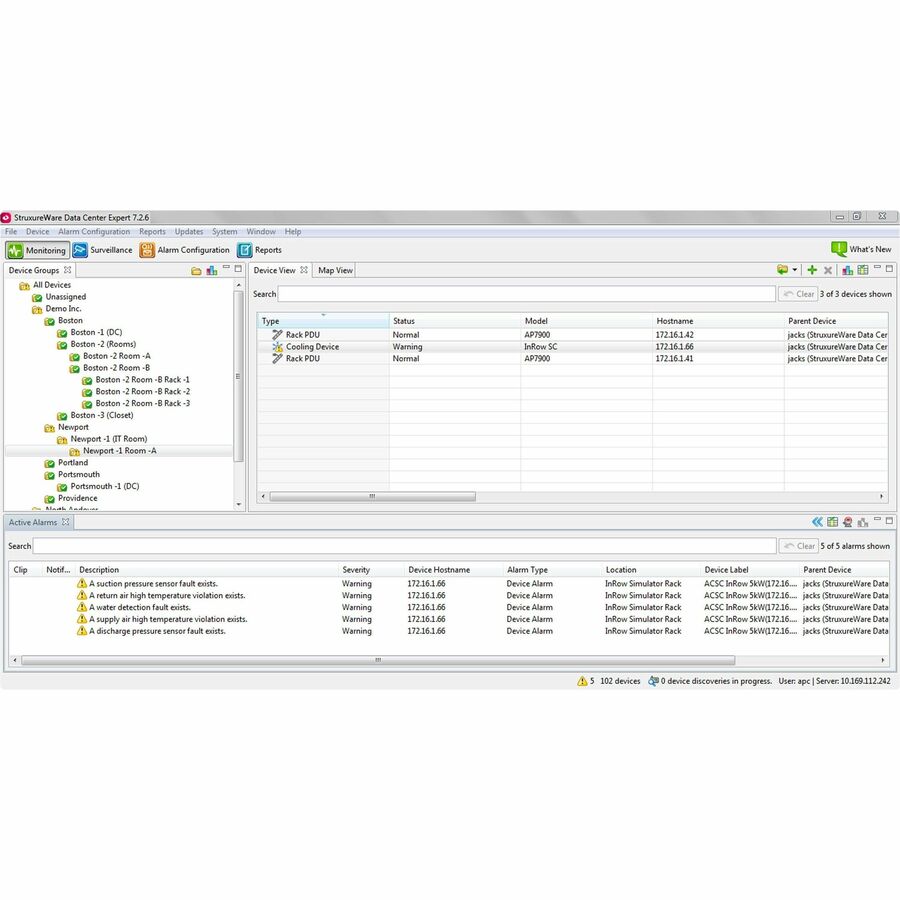 APC by Schneider Electric StruxureWare Data Center Expert - Licence - 25 nœuds AP9525