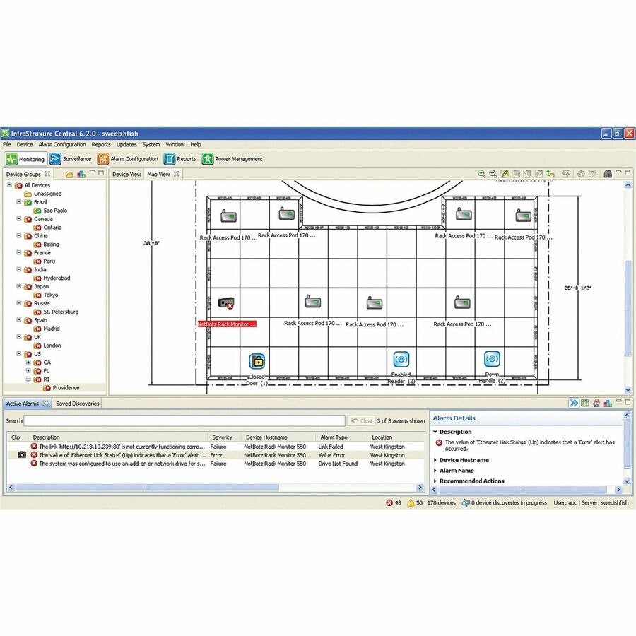 APC by Schneider Electric StruxureWare Data Center Expert - Licence - 25 nœuds AP9525
