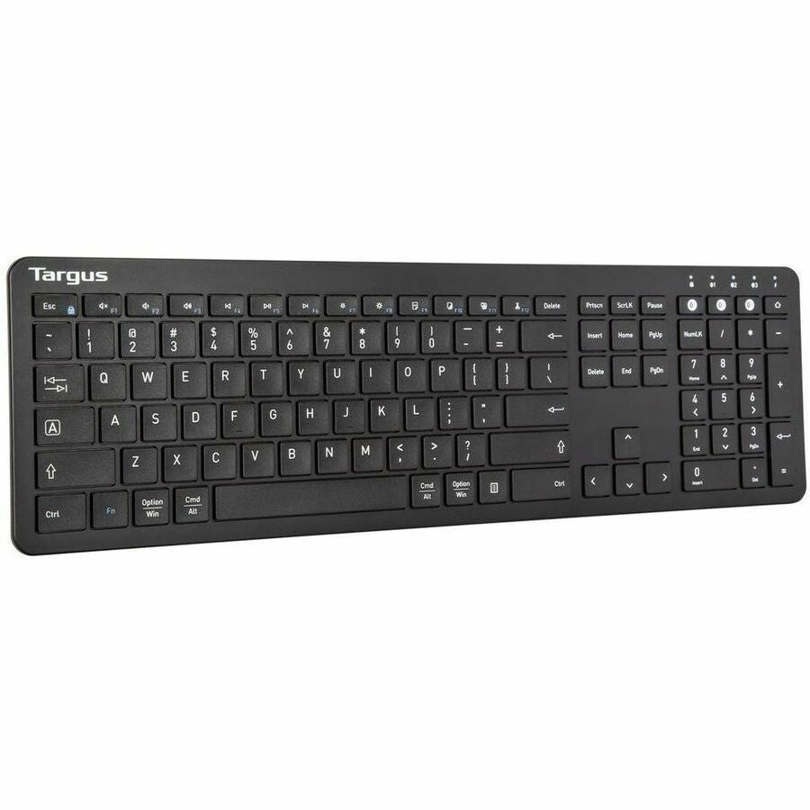 Targus Full-Size Multi-Device Bluetooth Antimicrobial Keyboard AKB864US