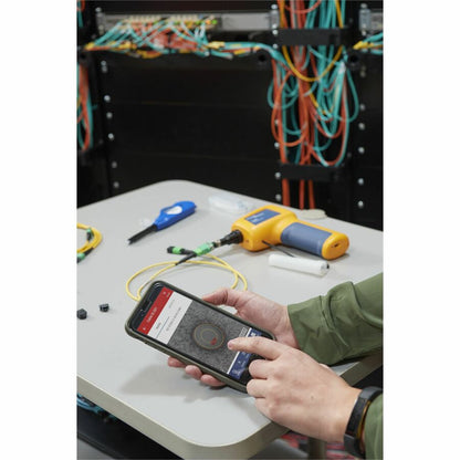 Pointe de sonde vidéo d'inspection de fibre optique Fluke Networks FI-3000TP-AMPO12F