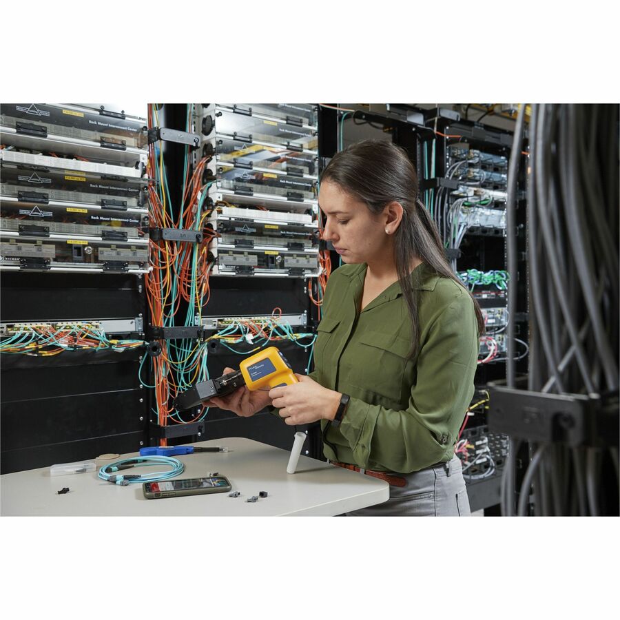 Pointe de sonde vidéo d'inspection de fibre optique Fluke Networks FI-3000TP-AMPO12F