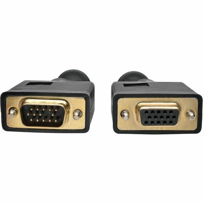Câble d'extension de moniteur haute résolution coaxial VGA Tripp Lite par Eaton avec câble coaxial RVB (HD15 M/F), 3 pi P500-003