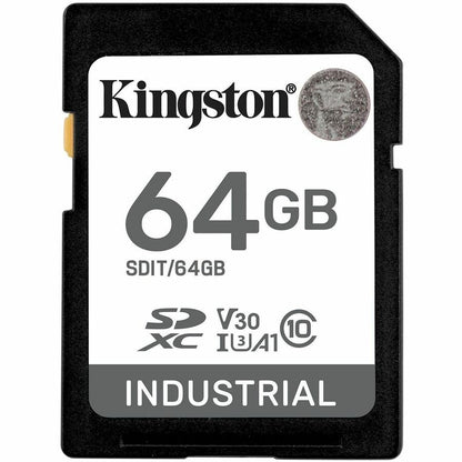 Kingston Industrial 64 Go Classe 10/UHS-I (U3) V30 SDXC SDIT/64 Go