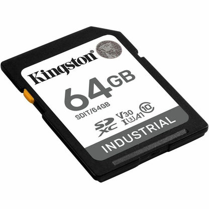 Kingston Industrial 64 Go Classe 10/UHS-I (U3) V30 SDXC SDIT/64 Go