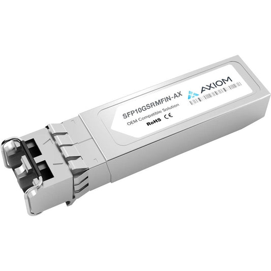 Émetteur-récepteur SFP+ à double débit Axiom 10GBASE-SR/1000BASE-SX - SFP10GSRMFIN-AX SFP10GSRMFIN-AX