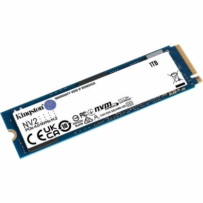 Disque SSD Kingston NV2 1 To - M.2 2280 interne - PCI Express NVMe (PCI Express NVMe 4.0) SNV2S/1000GBK