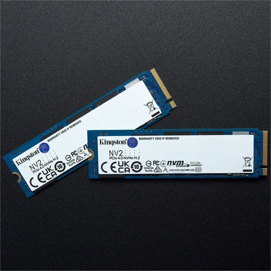 Disque SSD Kingston NV2 1 To - M.2 2280 interne - PCI Express NVMe (PCI Express NVMe 4.0) SNV2S/1000GBK