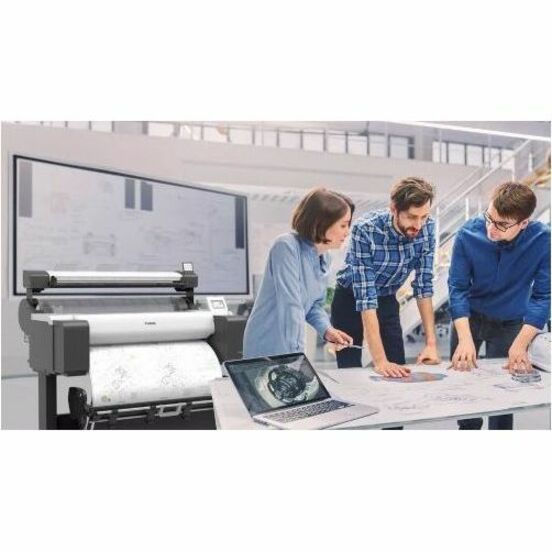 Imprimante jet d'encre grand format Canon imagePROGRAF TM-340 MFP Lm36 - Comprend un scanner et une imprimante - Largeur d'impression de 36 po - Couleur 6248C008AA