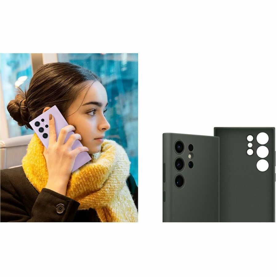 Coque en silicone pour Samsung Galaxy S23 Ultra EF-PS918TVEGCA