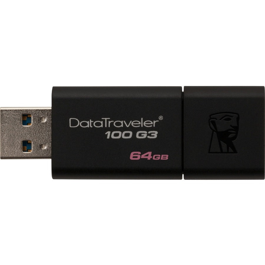 Kingston 64 Go USB 3.0 DataTraveler 100 G3 (3 pièces) DT100G3/64GB-3P