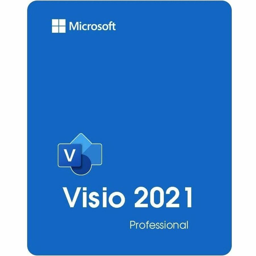 Microsoft Visio 2021 Pro - Licence - 1 PC D87-07606
