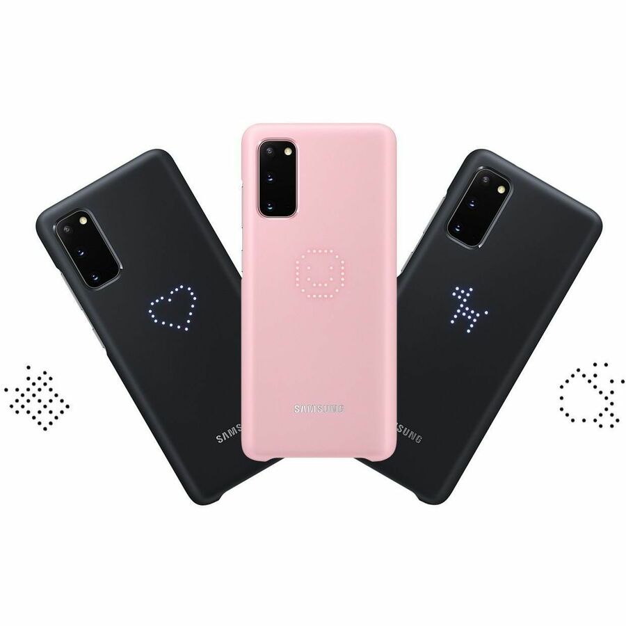 Coque LED intelligente Samsung (Galaxy S20 5G) EF-KG980CBEGCA