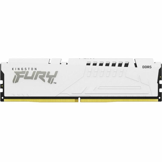 Kingston 64 Go (4 x 16 Go) DDR5 5 200 MT/s CL40 FURY Beast Blanc XMP KF552C40BWK4-64