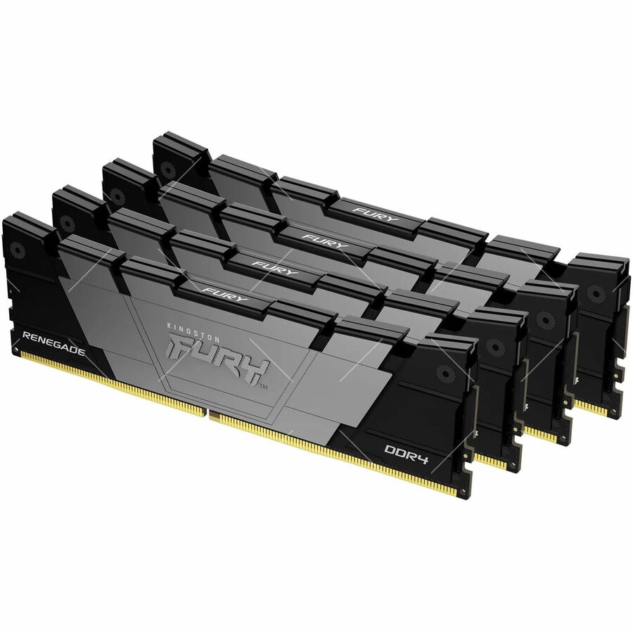 Kit de mémoire Kingston FURY Renegade 64 Go (4 x 16 Go) DDR4 SDRAM KF436C16RB12K4/64