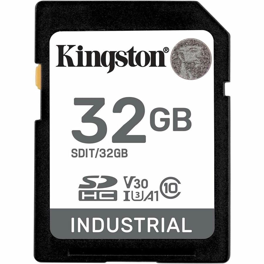 Kingston Industrial 32 Go Classe 10/UHS-I (U3) V30 SDHC SDIT/32 Go
