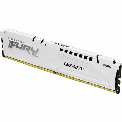 Kingston 16GB (1x16GB) DDR5 6800MT/s CL34 FURY Beast White XMP KF568C34BW-16