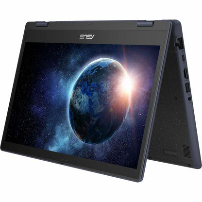 Asus BR1402F BR1402FGA-E31T-CB Ordinateur portable 2 en 1 convertible et robuste avec écran tactile 14 pouces - Full HD - Intel Core i3 i3-N305 - 8 Go - Gris minéral BR1402FGA-E31T-CB