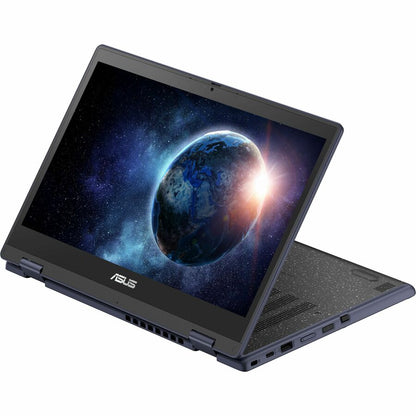 Asus BR1402F BR1402FGA-E31T-CB Ordinateur portable 2 en 1 convertible et robuste avec écran tactile 14 pouces - Full HD - Intel Core i3 i3-N305 - 8 Go - Gris minéral BR1402FGA-E31T-CB