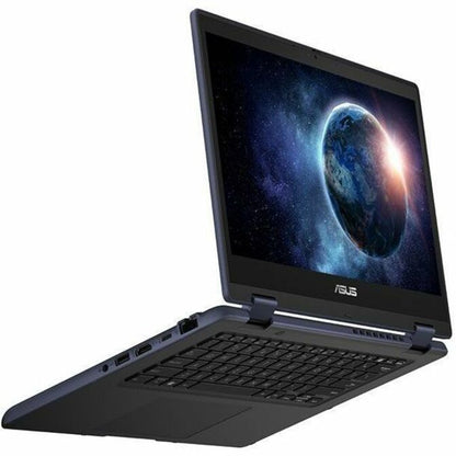 Asus BR1402F BR1402FGA-E31T-CB Ordinateur portable 2 en 1 convertible et robuste avec écran tactile 14 pouces - Full HD - Intel Core i3 i3-N305 - 8 Go - Gris minéral BR1402FGA-E31T-CB