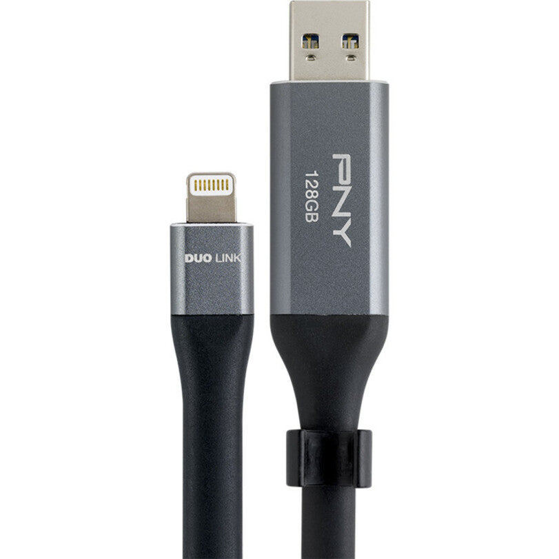 Clé USB 3.0 OTG PNY DUO LINK pour iPhone et iPad P-FDI128LA02GC-RB