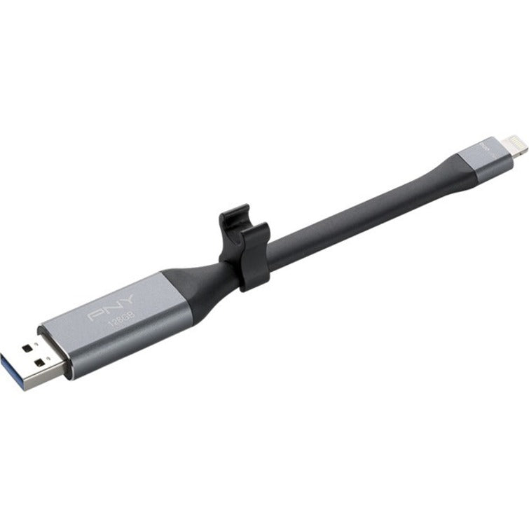 Clé USB 3.0 OTG PNY DUO LINK pour iPhone et iPad P-FDI128LA02GC-RB