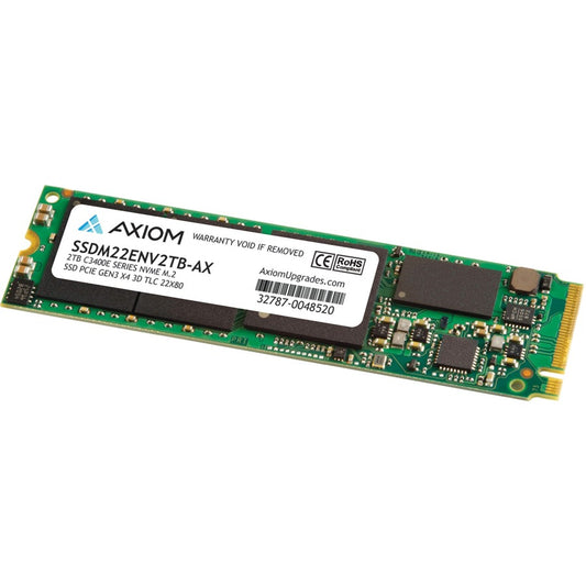 Disque SSD Axiom C3400e 2 To - M.2 interne - PCI Express NVMe (PCI Express NVMe 3.0 x4) SSDM22ENV2TB-AX
