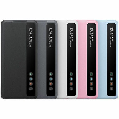 Étui de transport Samsung Smart Clear View pour smartphone Samsung Galaxy S20+ 5G, Galaxy S20+ - Rose EF-ZG985CPEGCA
