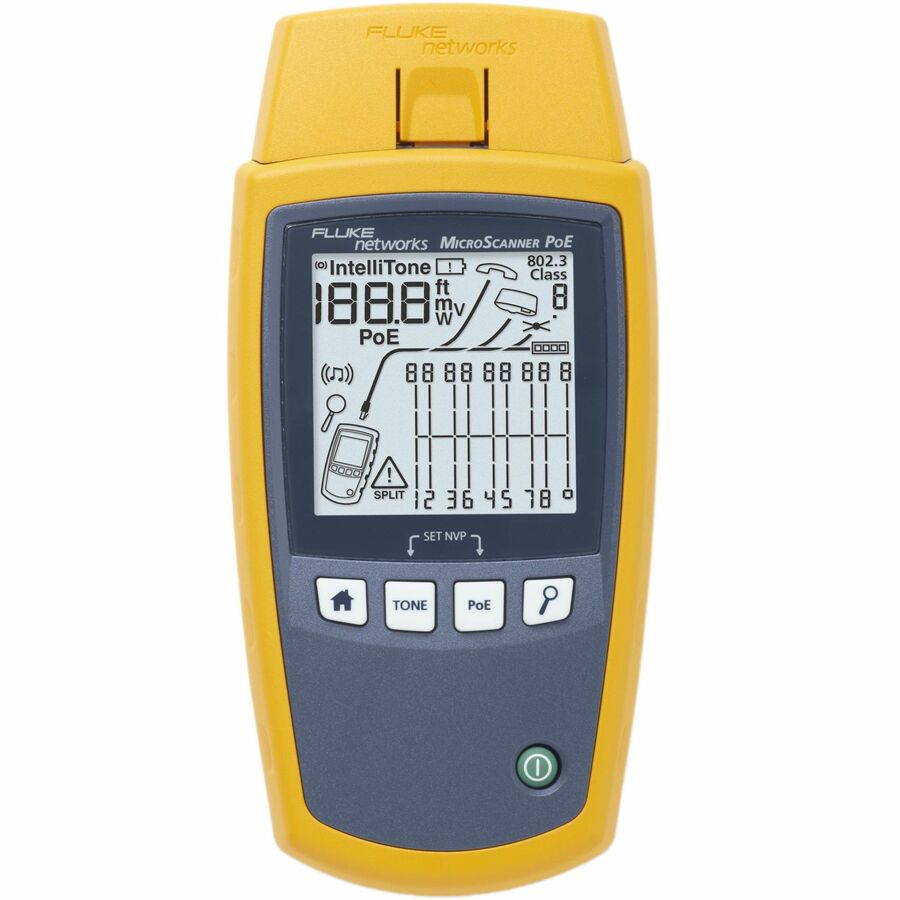 Vérificateur de câbles PoE Fluke Networks MicroScanner MS-POE